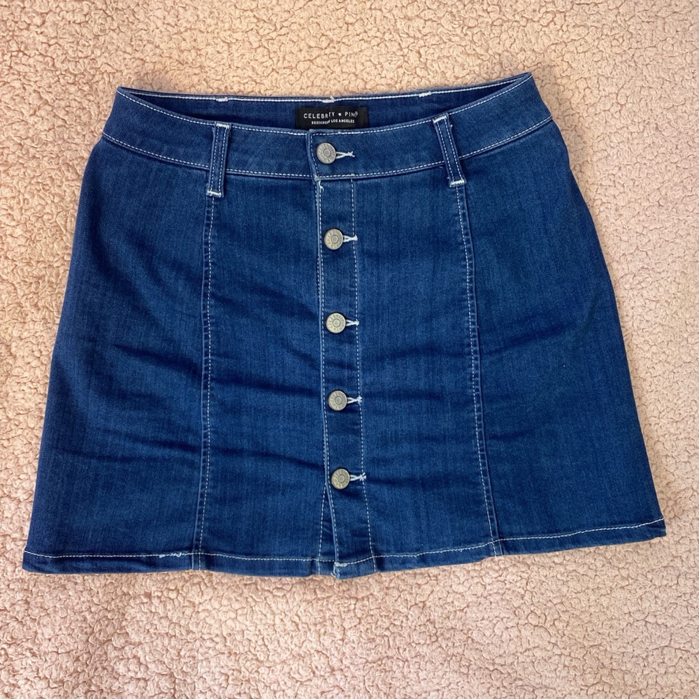 Denim skirt